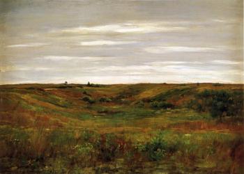 威廉 梅裡特 查斯 Landscape A Shinnecock Vale 威廉 梅裡特 查斯 Landscape A Shinnecock Vale